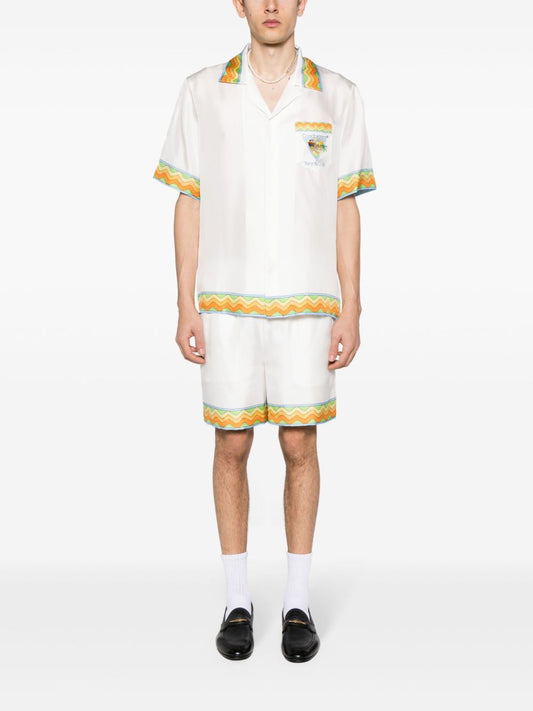 Afro Cubism silk shirt