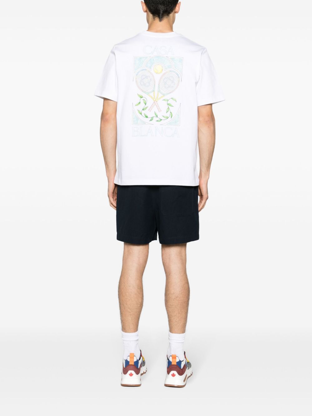 T-shirt Tennis Pastelle en coton