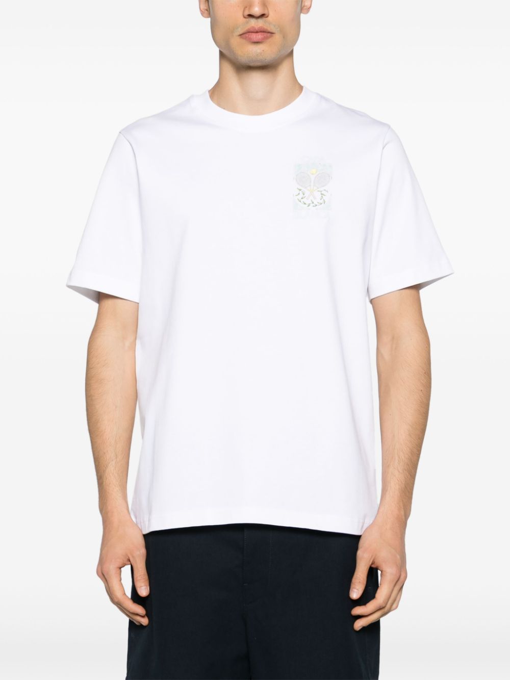 T-shirt Tennis Pastelle en coton
