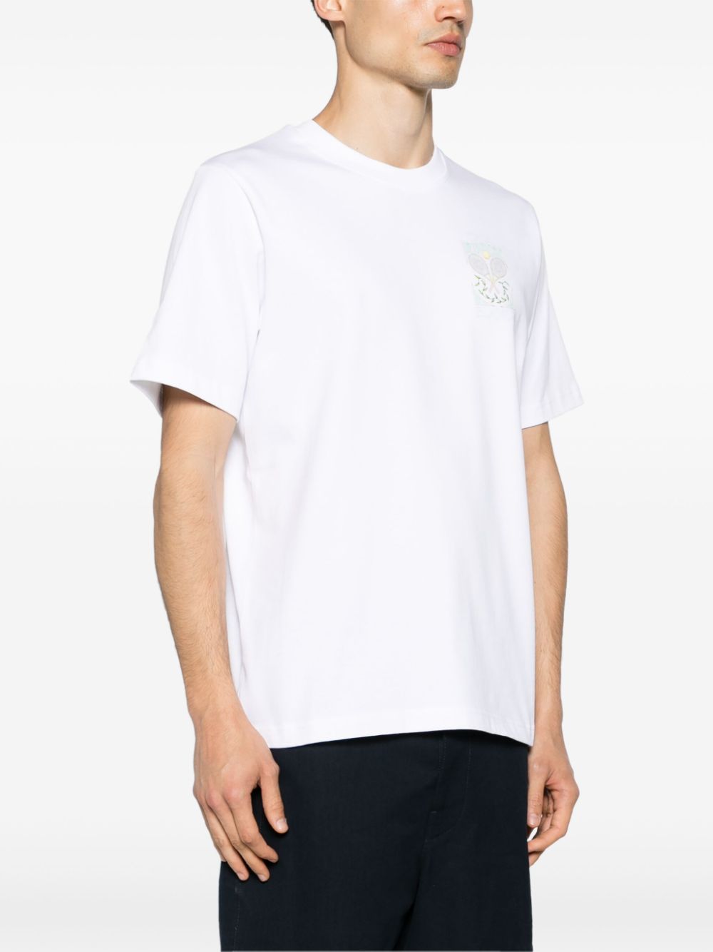 T-shirt Tennis Pastelle en coton