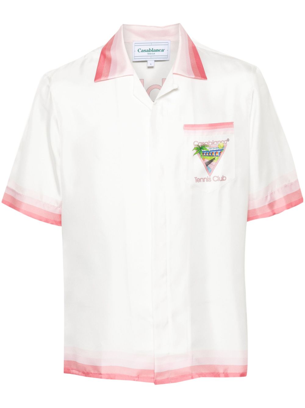 Chemise en soie Tennis Club Icon