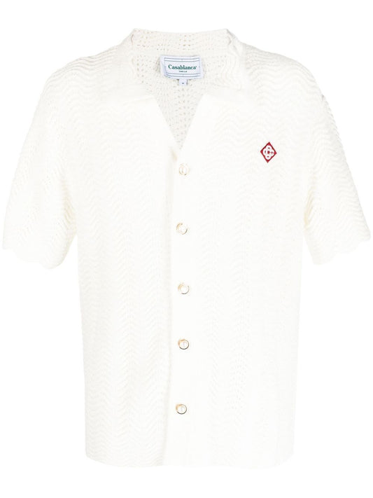 ripple knit shirt
