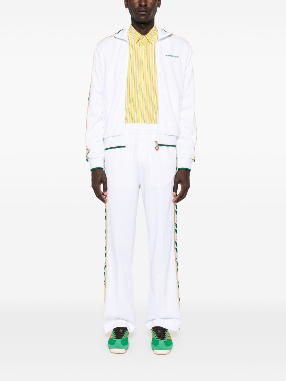 Laurel straight-leg track pants