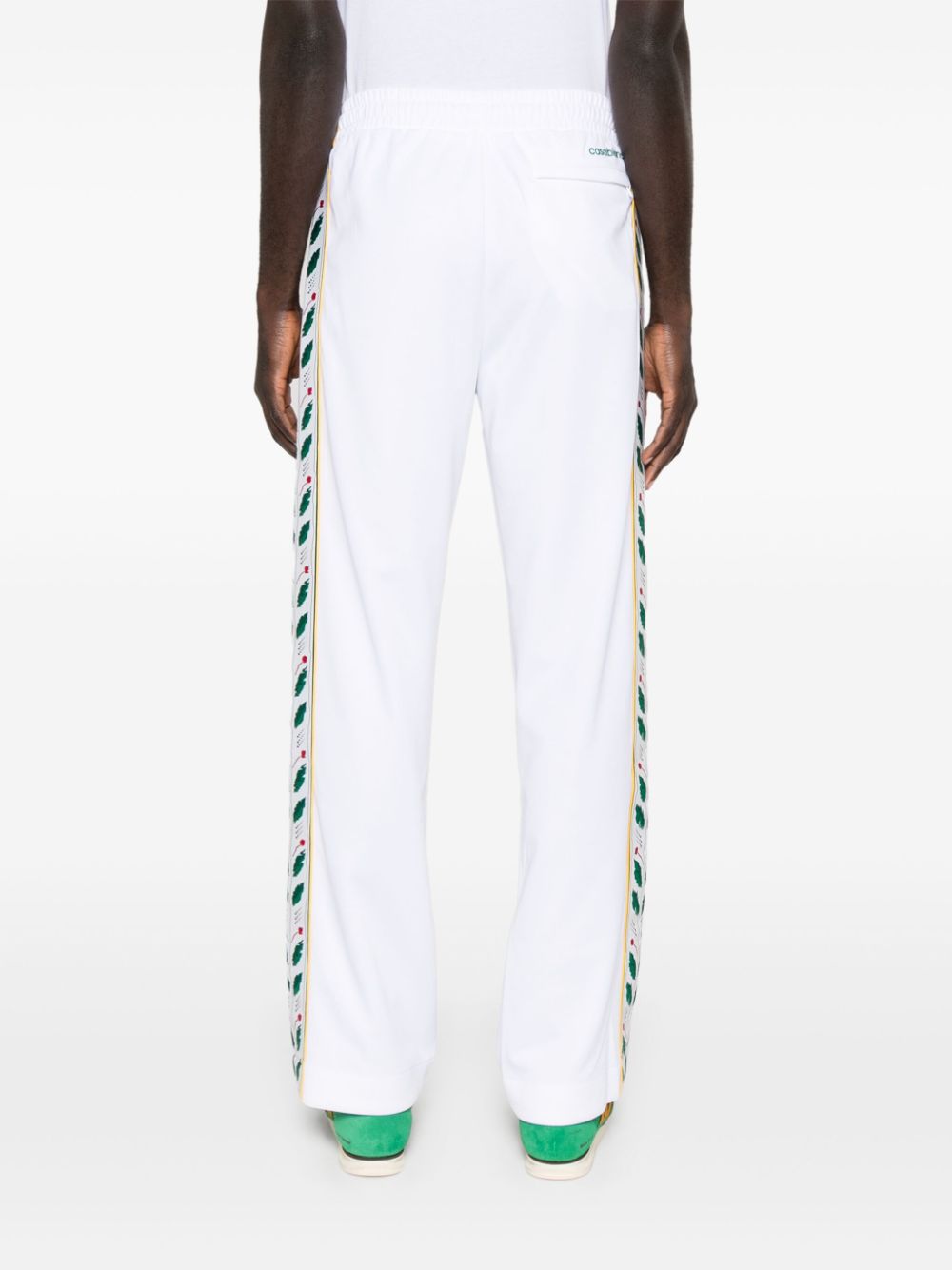 Laurel straight-leg track pants