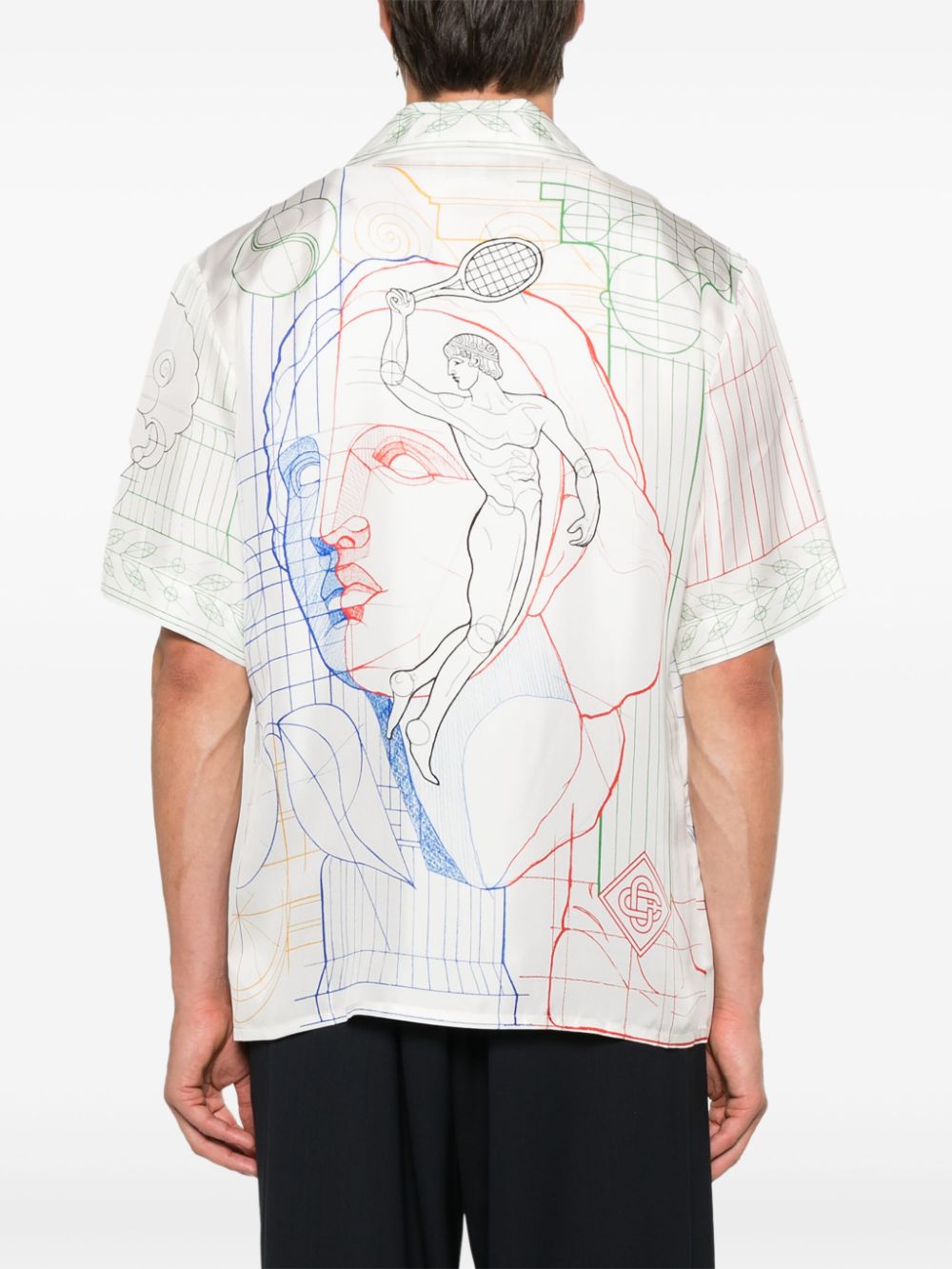 chemise cubaine en soie