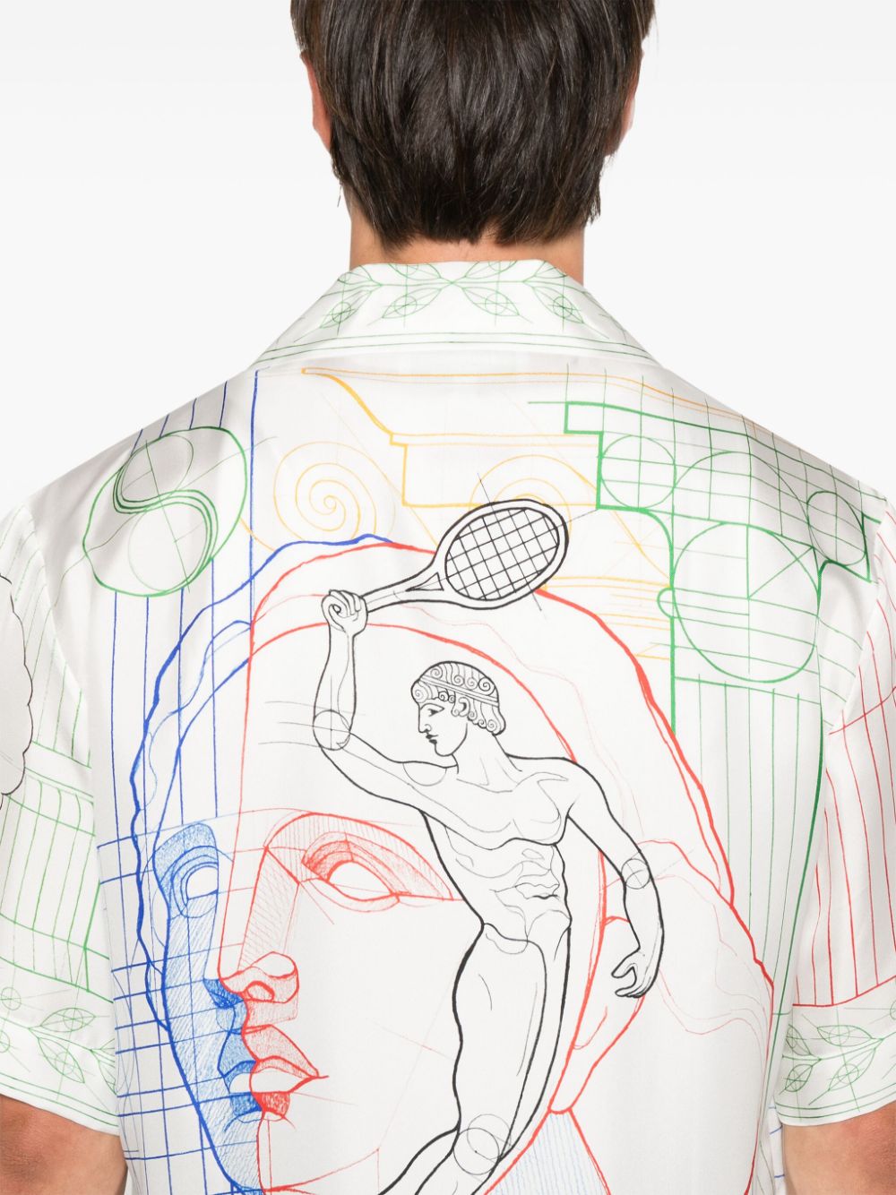 chemise cubaine en soie