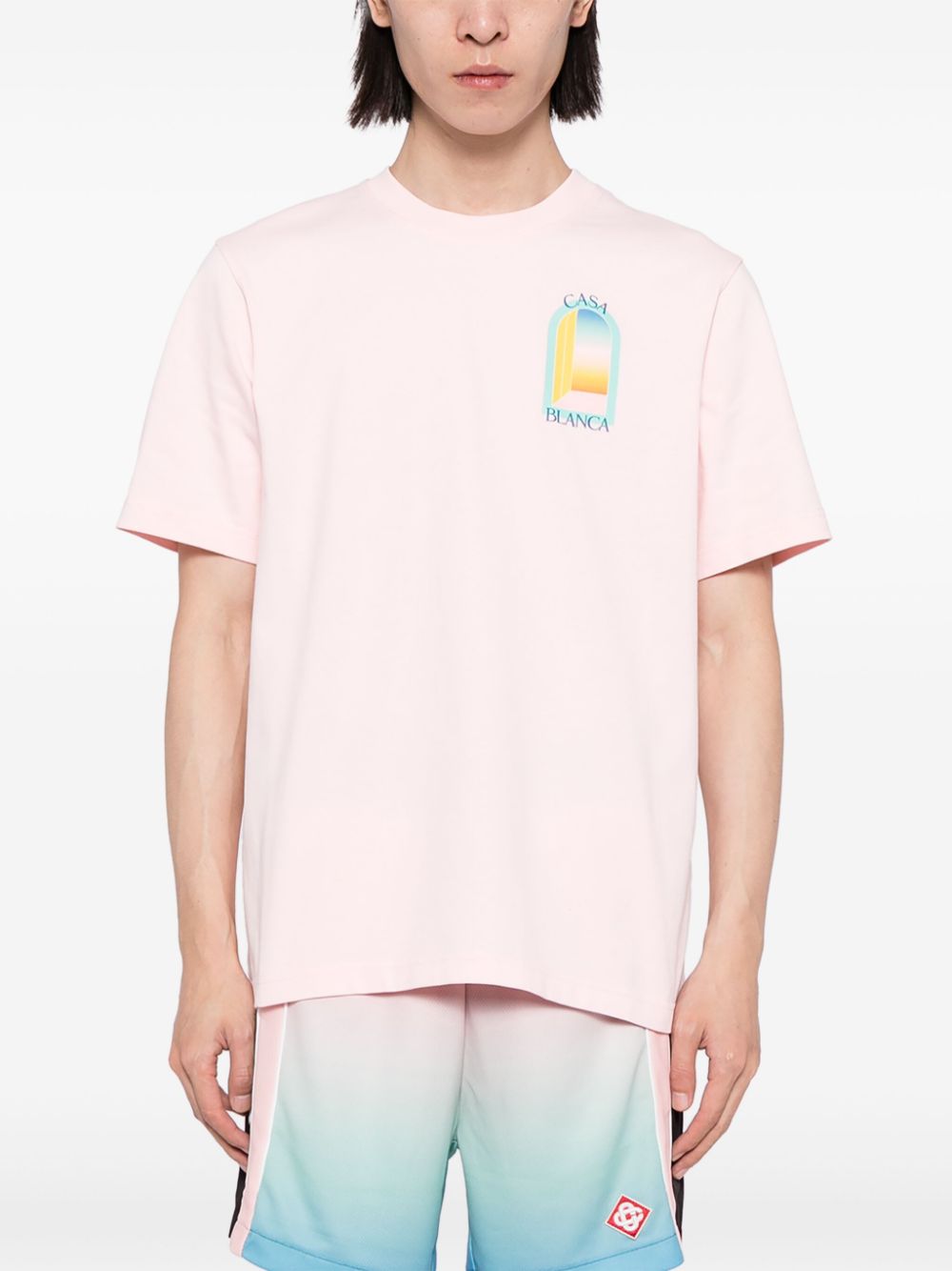 L'Arc Coloré cotton T-shirt
