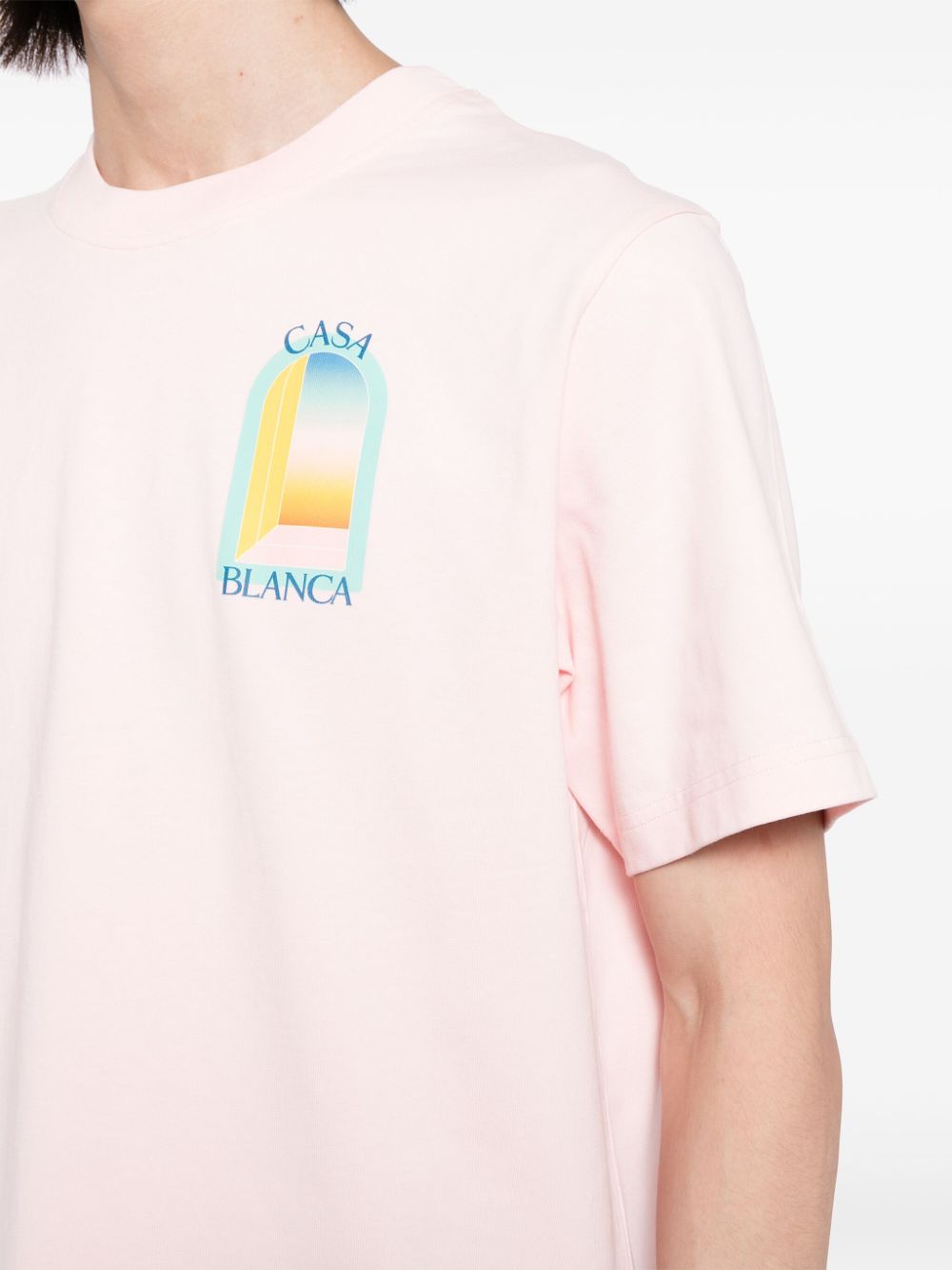 L'Arc Coloré cotton T-shirt