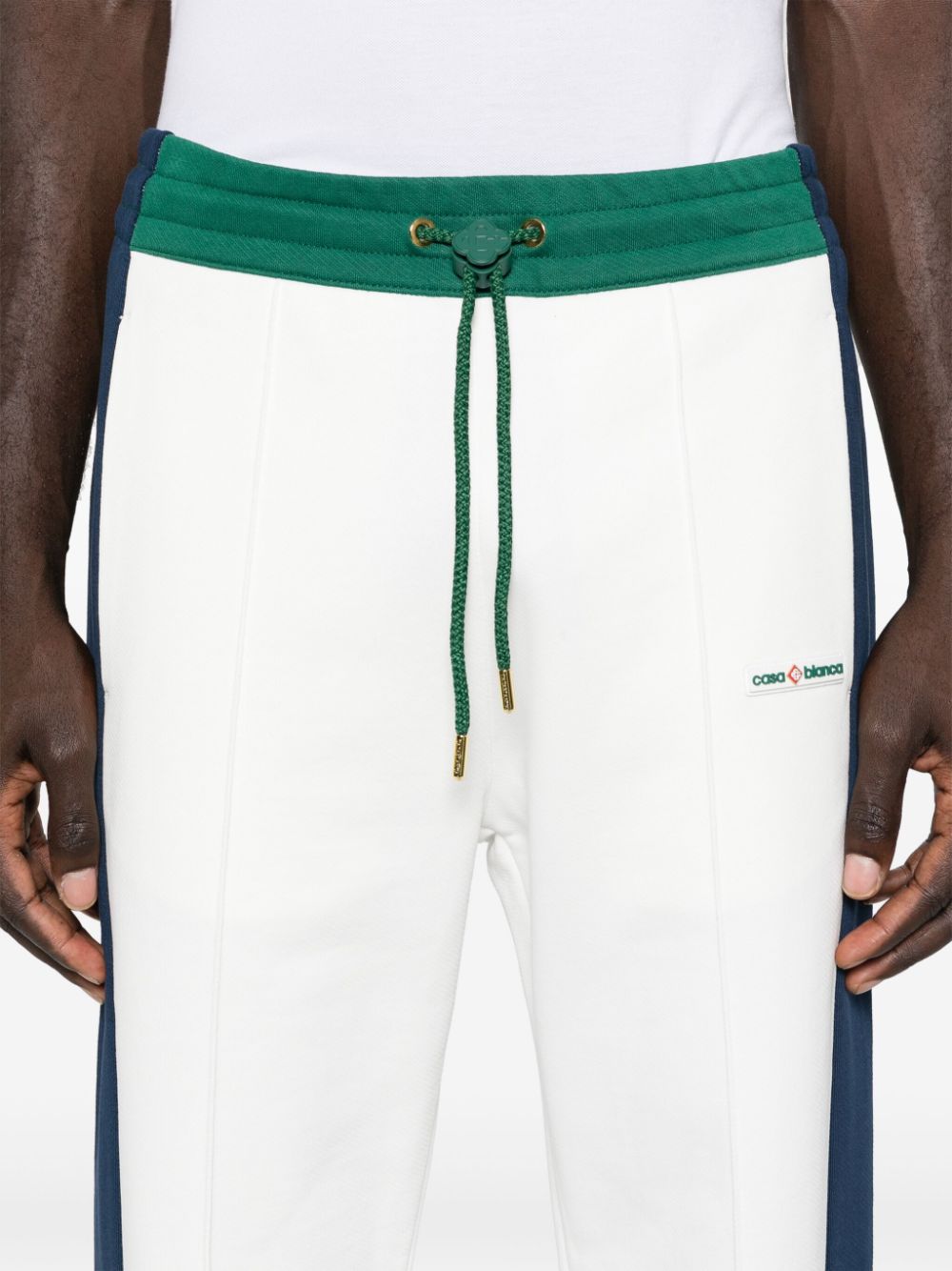 pantalon de survêtement à blocs de couleurs