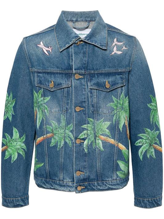 Veste en jean Tennis Club