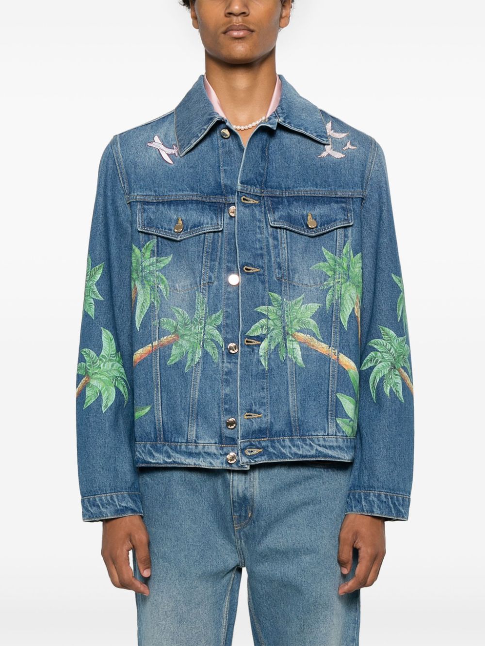 Veste en jean Tennis Club