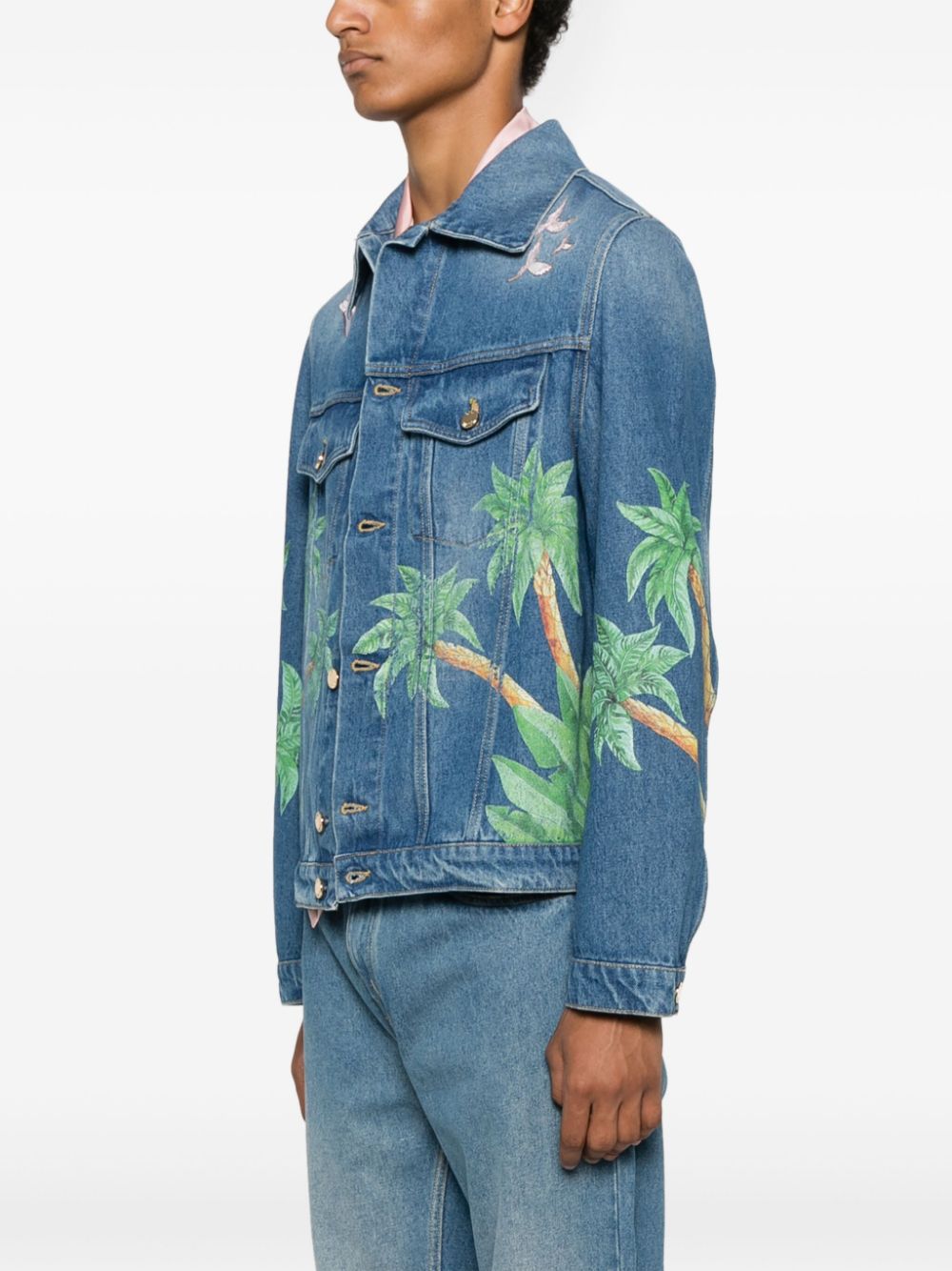 Veste en jean Tennis Club