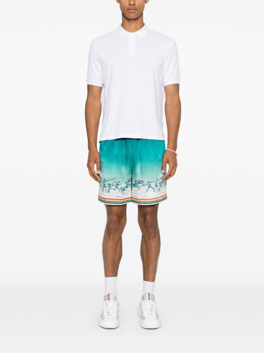 satin silk shorts