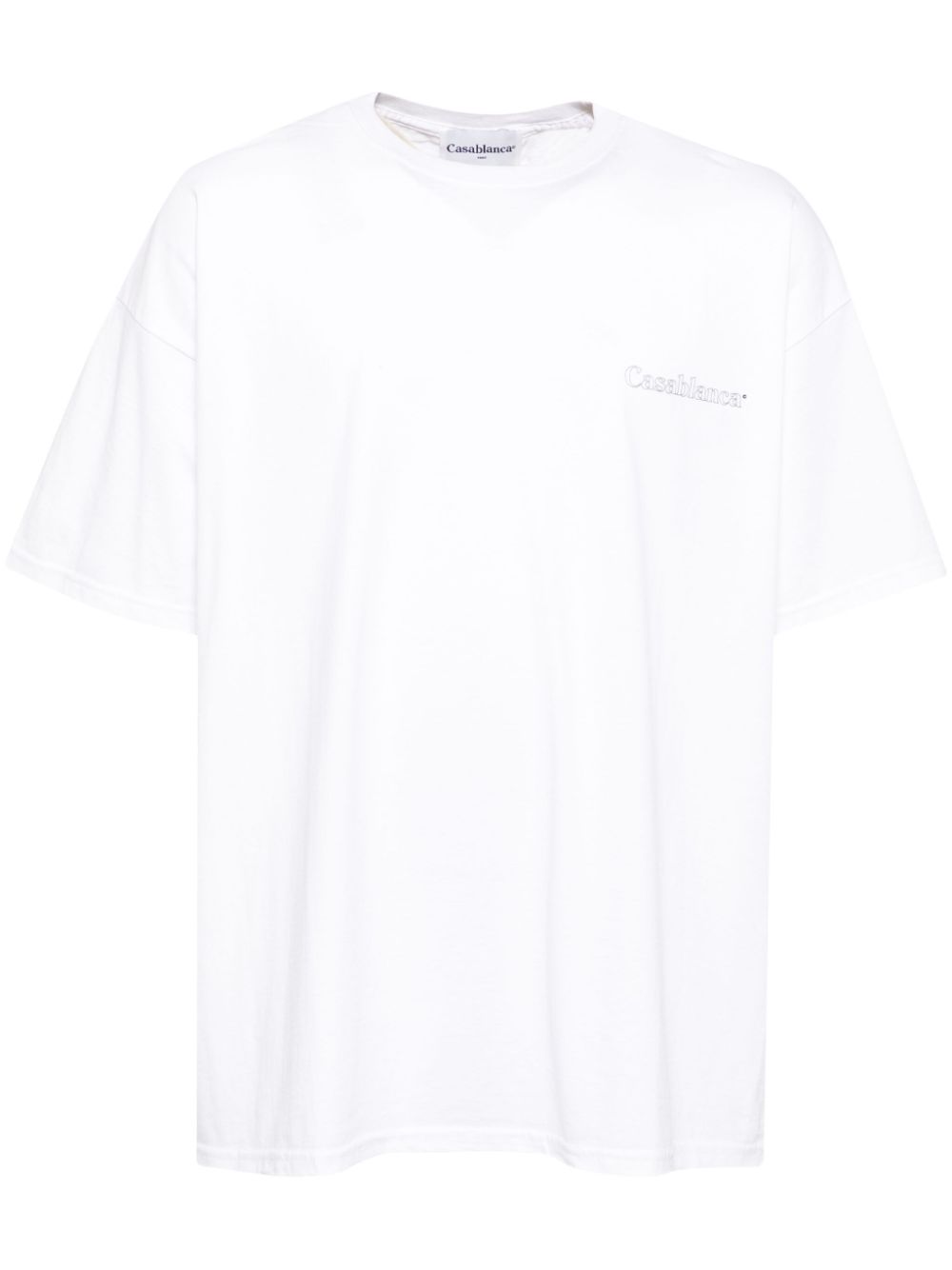 logo-print cotton T-shirt
