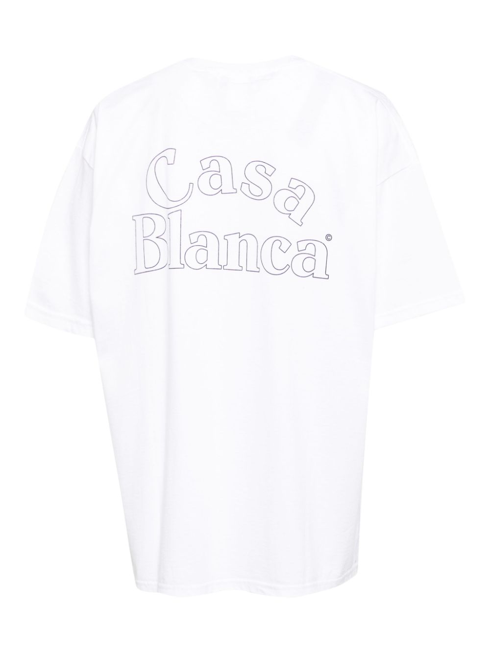 logo-print cotton T-shirt