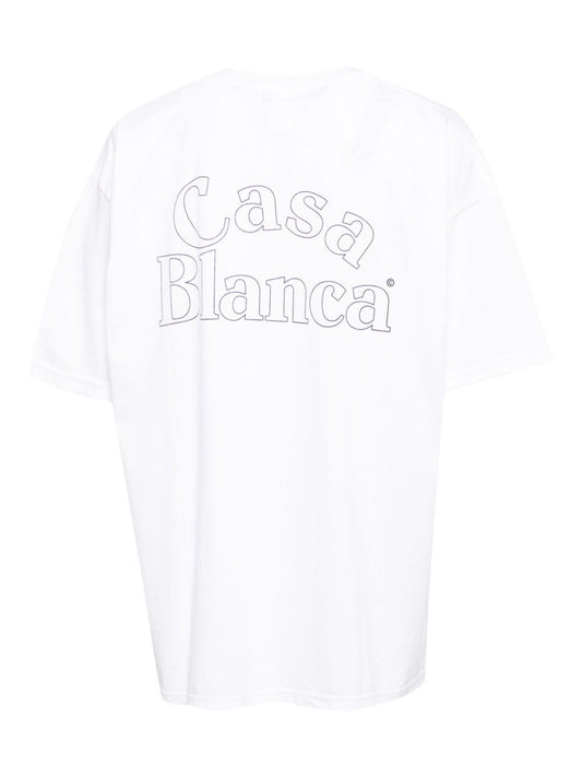 logo-print cotton T-shirt