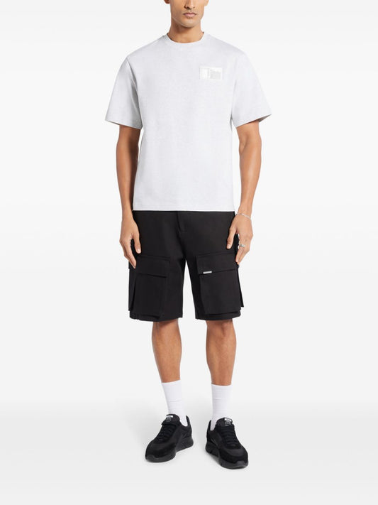 logo-patch organic cotton t-shirt