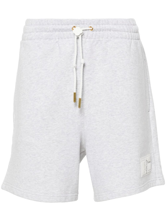Tennis Statues-patch track shorts