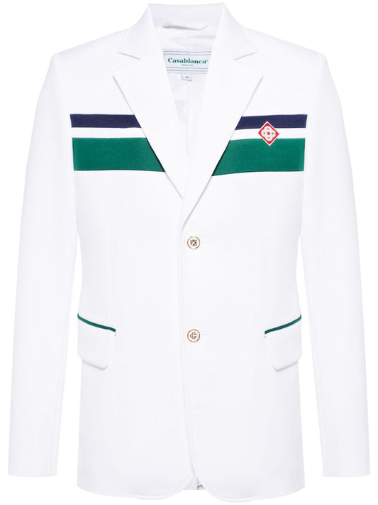 Blazer rayé Casablanca