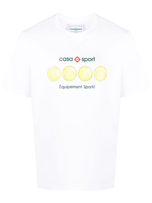 T-shirt en coton bio Tennis Ball