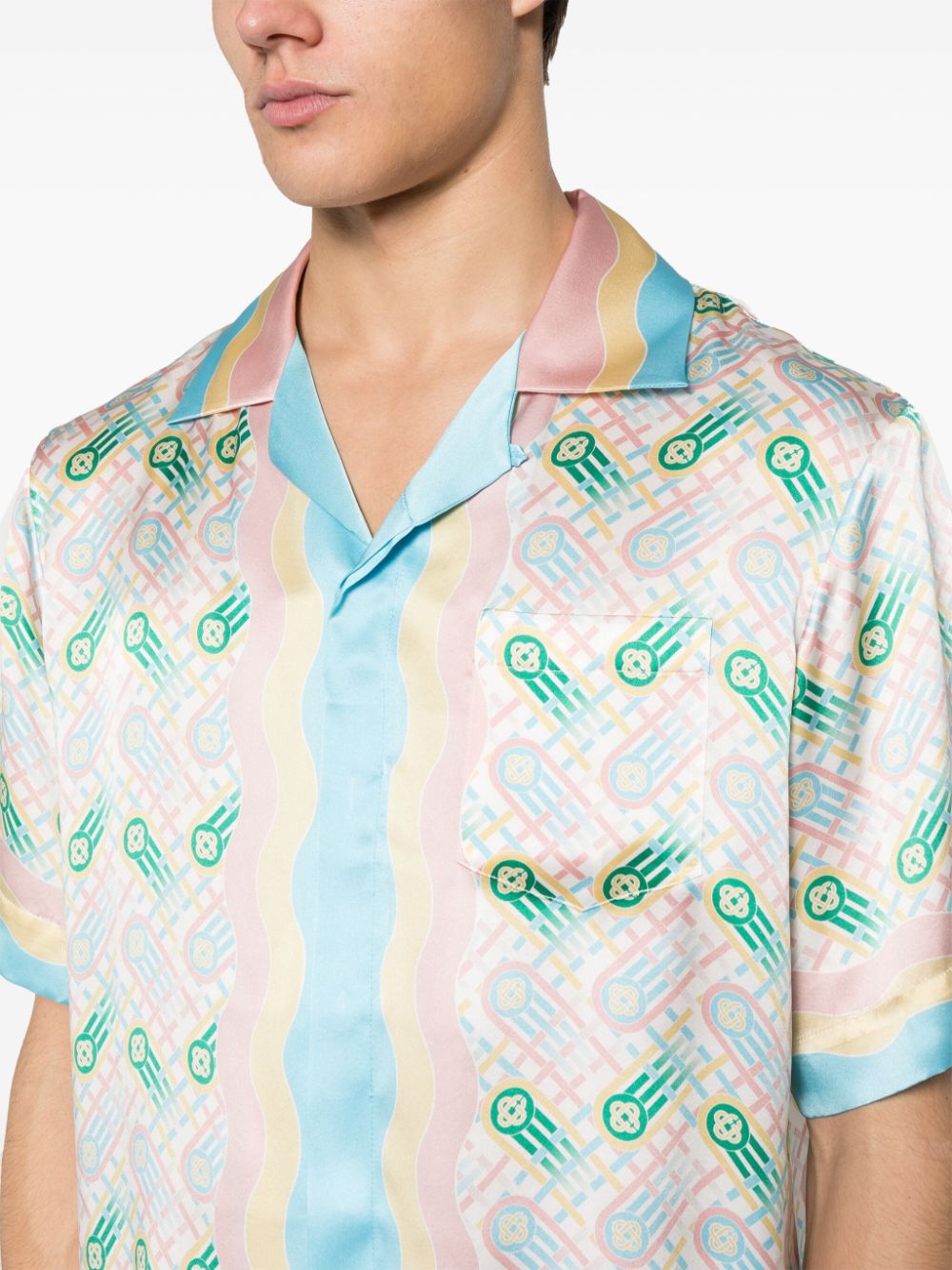 Ping Pong silk shirt