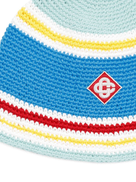 striped beanie hat