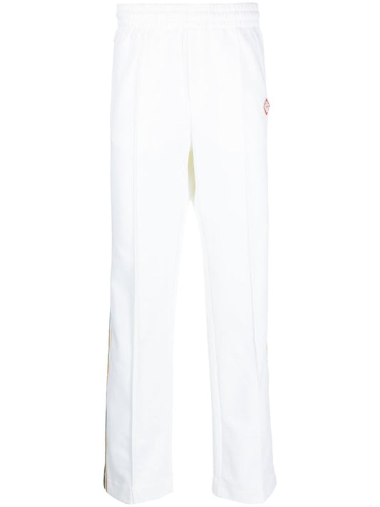 tape-detail track pants