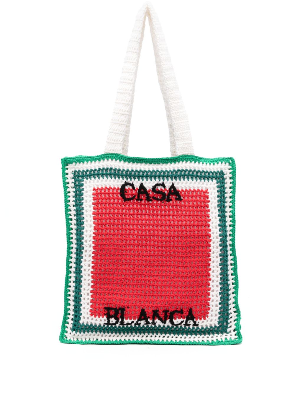 Atlantis crochet tote bag