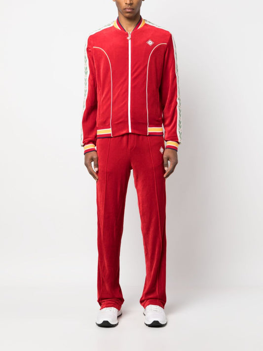 veste de survêtement en velours