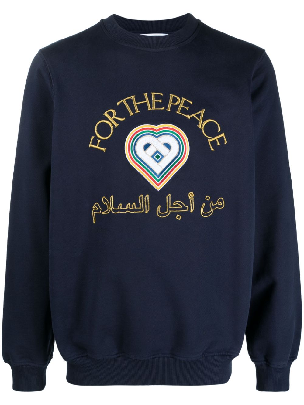 Sweat-shirt en coton Pour la Paix