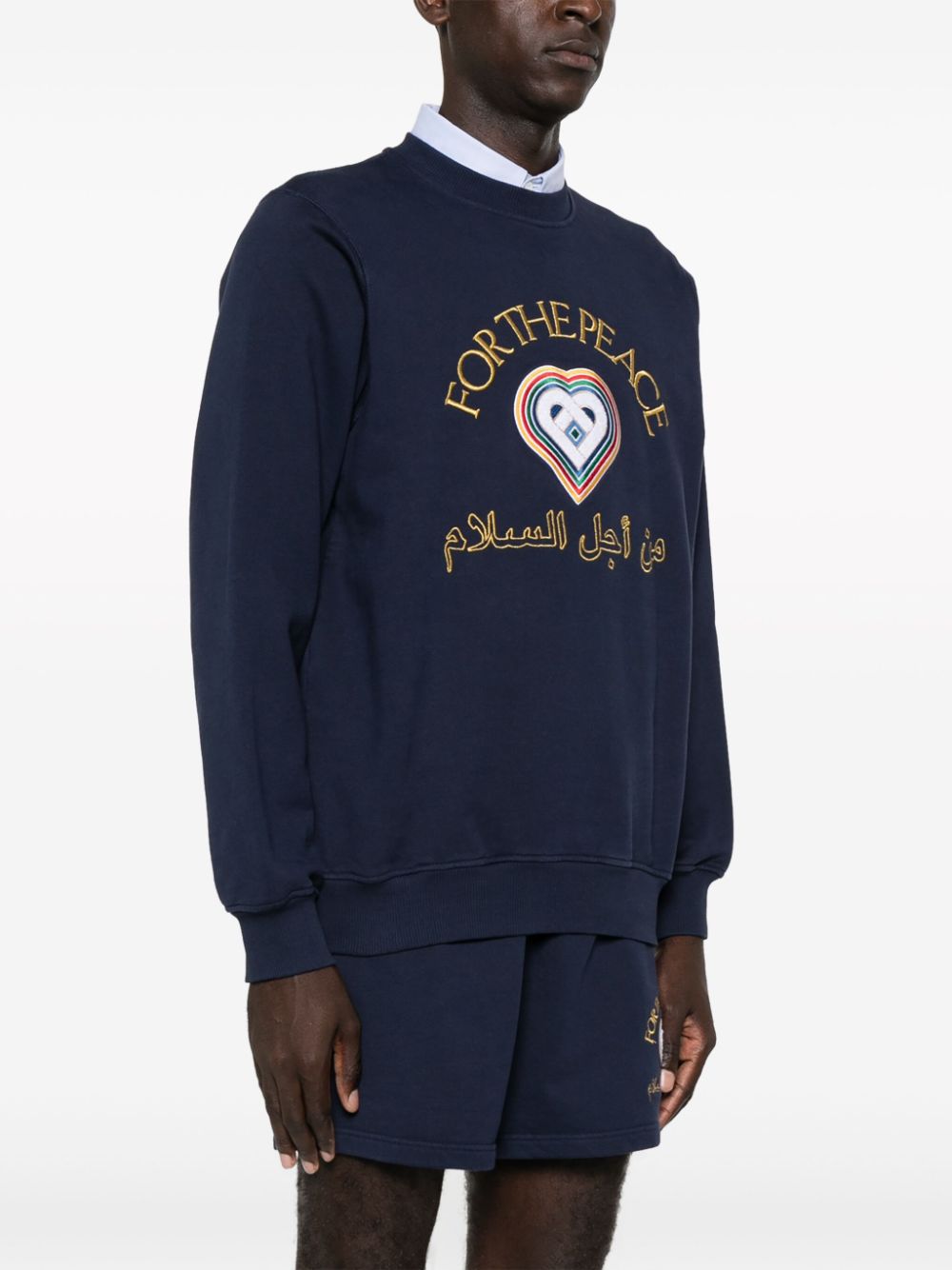 Sweat-shirt en coton Pour la Paix