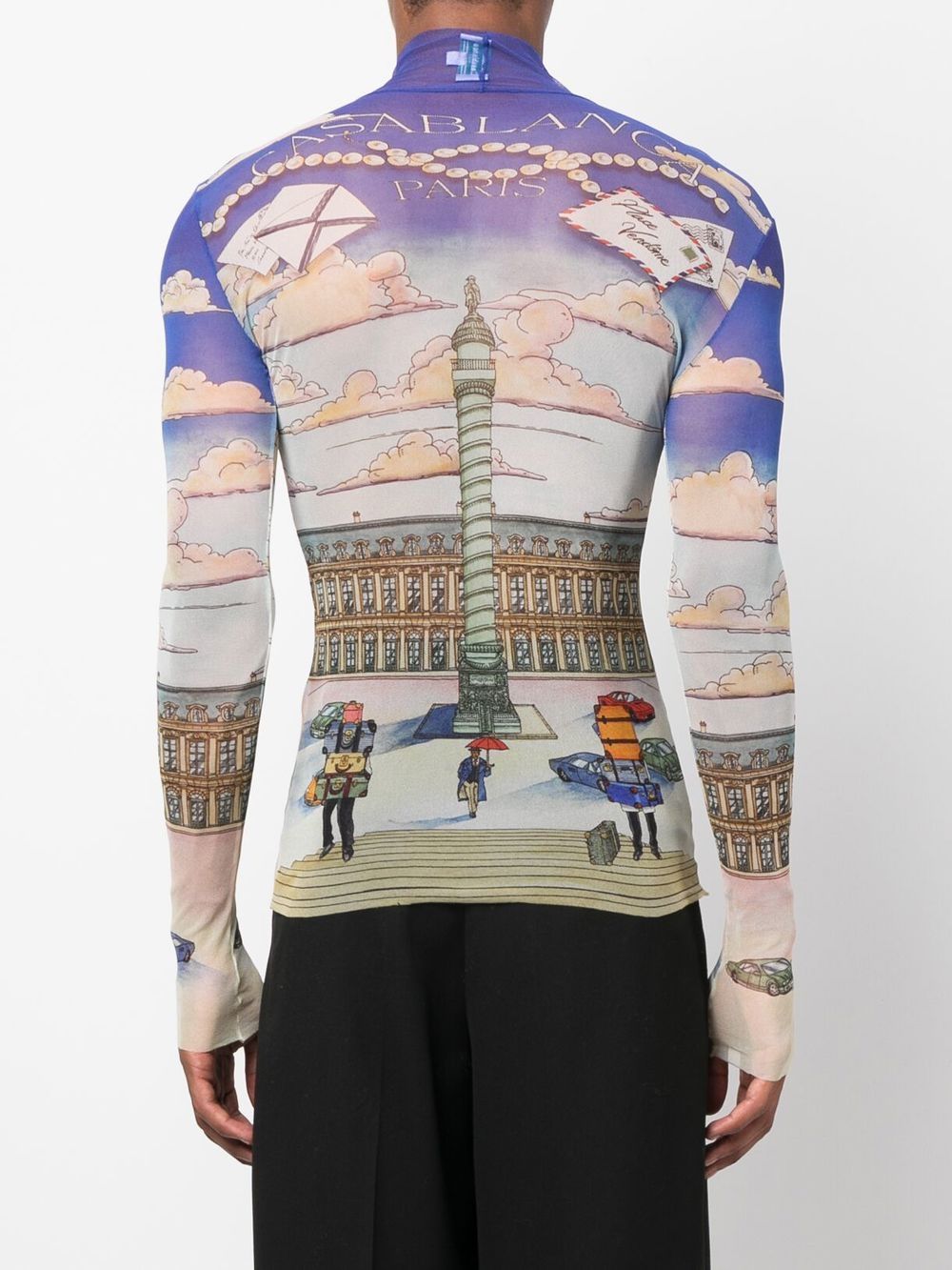 illustration-print top