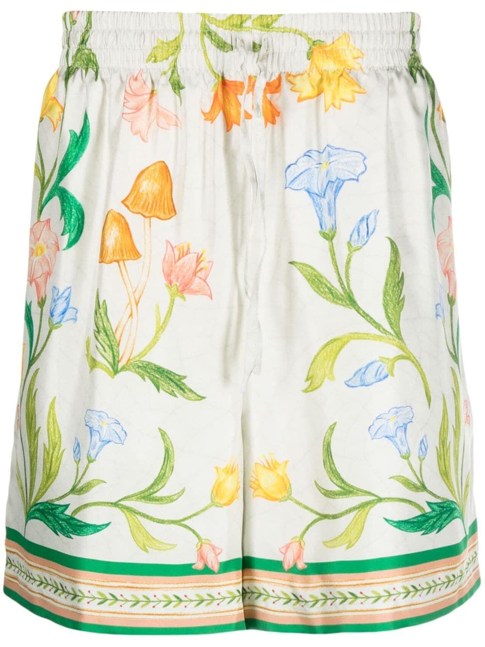 Short en soie L'Arche de Fleurie