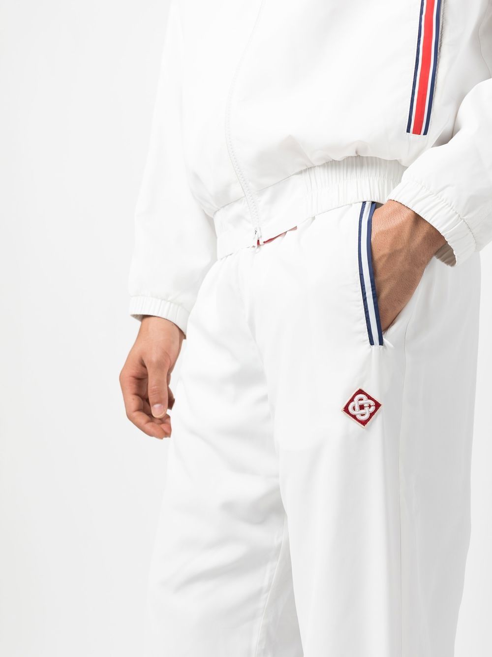 pantalon de survêtement à imprimé logo