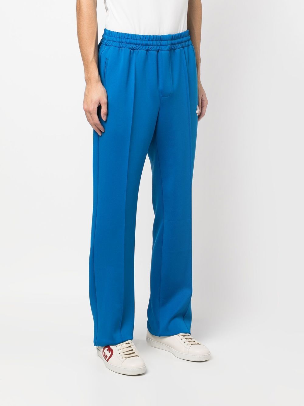 pantalon de survêtement avec logo brodé