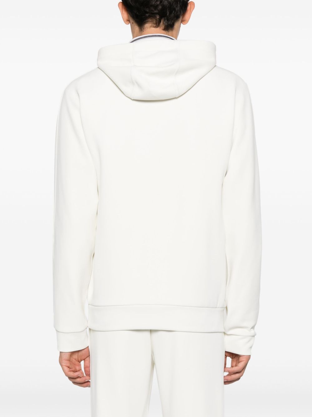Sweat à capuche avec logo appliqué