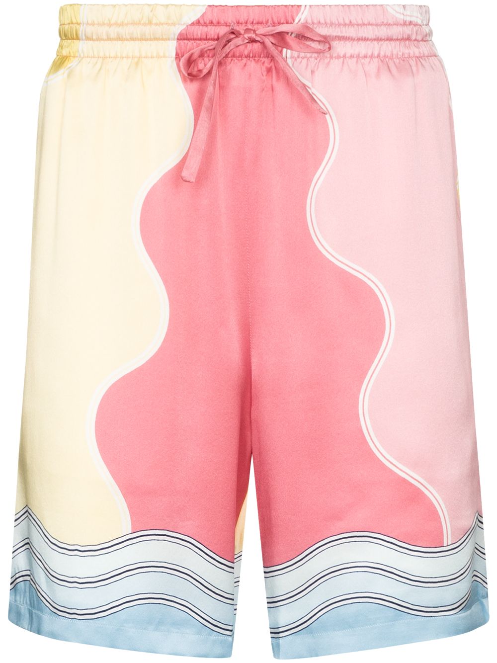 Short en soie Soleil Levant