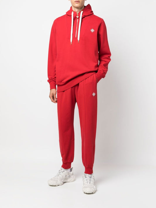 pantalon de survêtement avec patch logo