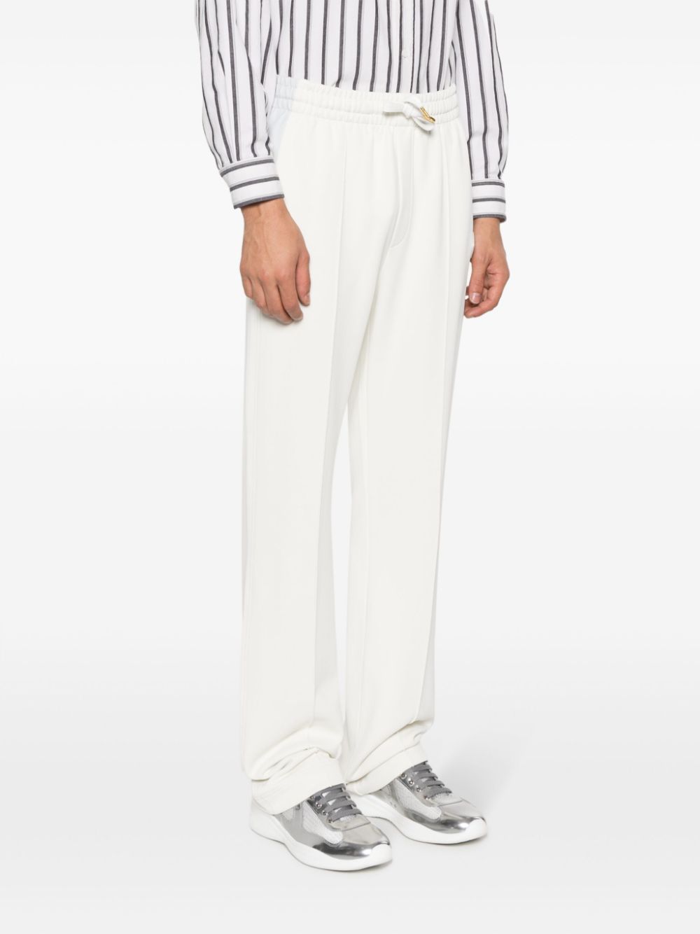 pantalon de survêtement avec logo appliqué