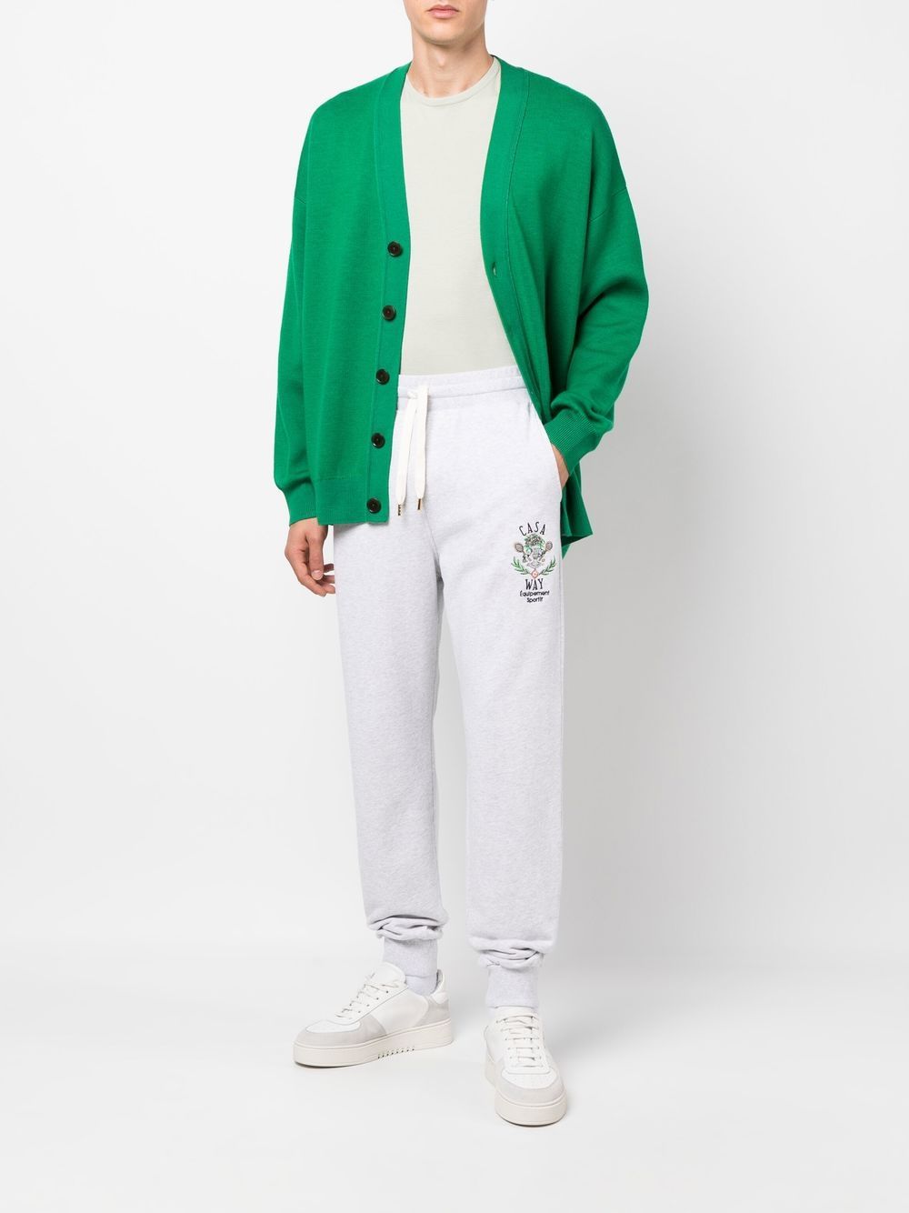 Pantalon de survêtement à détails brodés Casa-Way