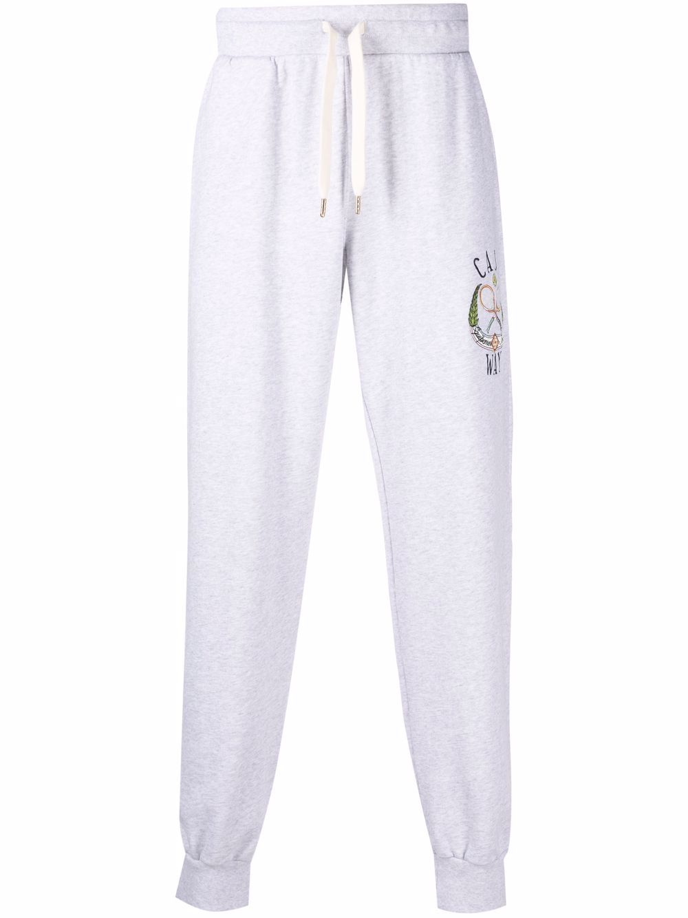 Tennis Club logo-embroidered track pants