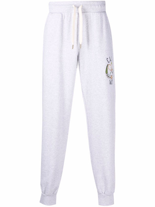 Tennis Club logo-embroidered track pants