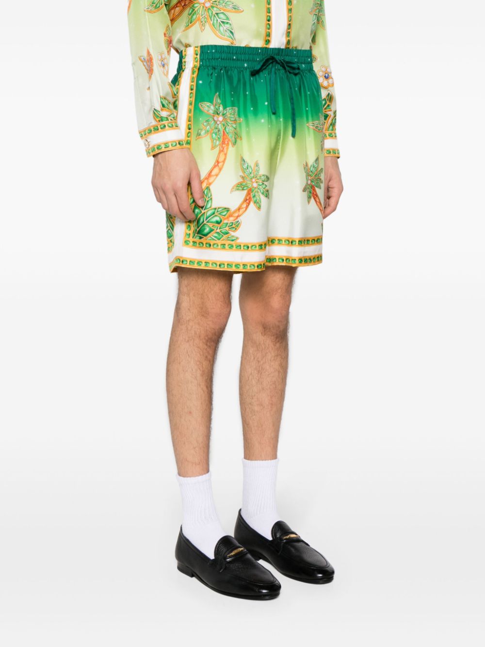 Short en soie Joyaux D'Afrique