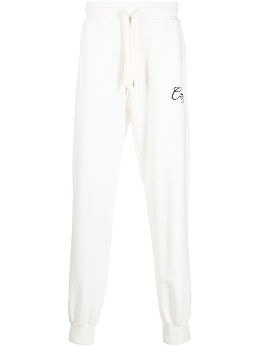 pantalon de survêtement à imprimé logo