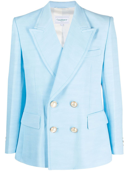 blazer croisé sur mesure