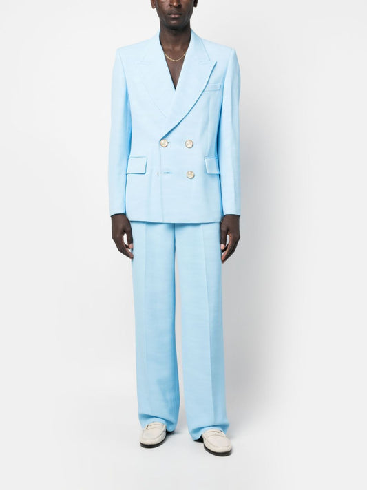 blazer croisé sur mesure