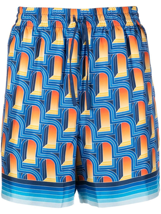 Short en soie L'Arche de Nuit