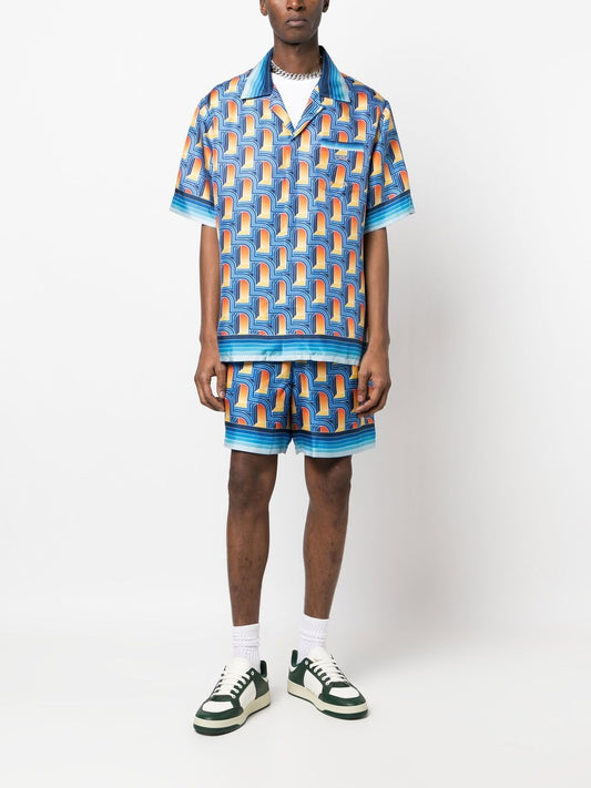 Short en soie L'Arche de Nuit