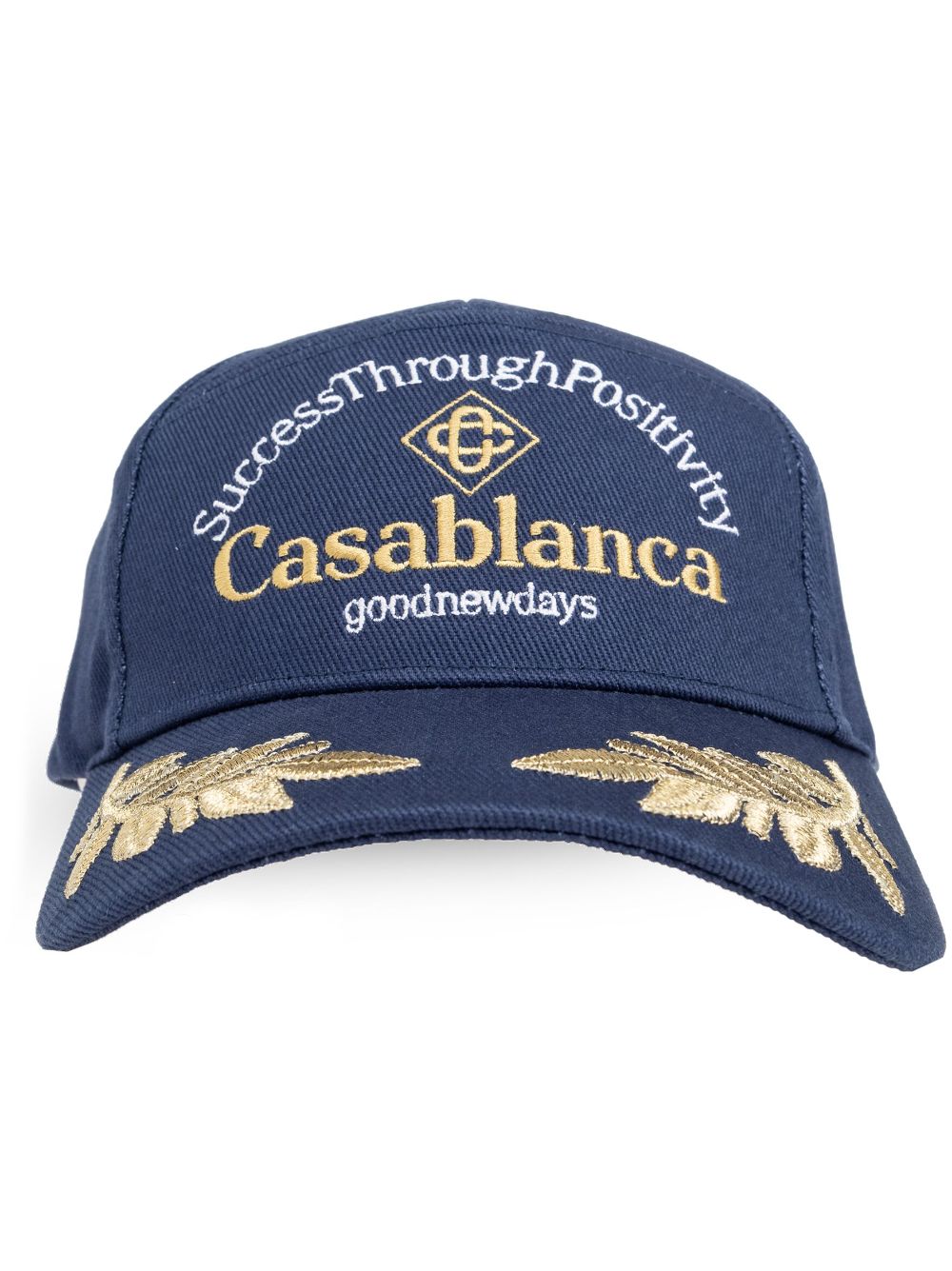 casquette de baseball avec slogan brodé