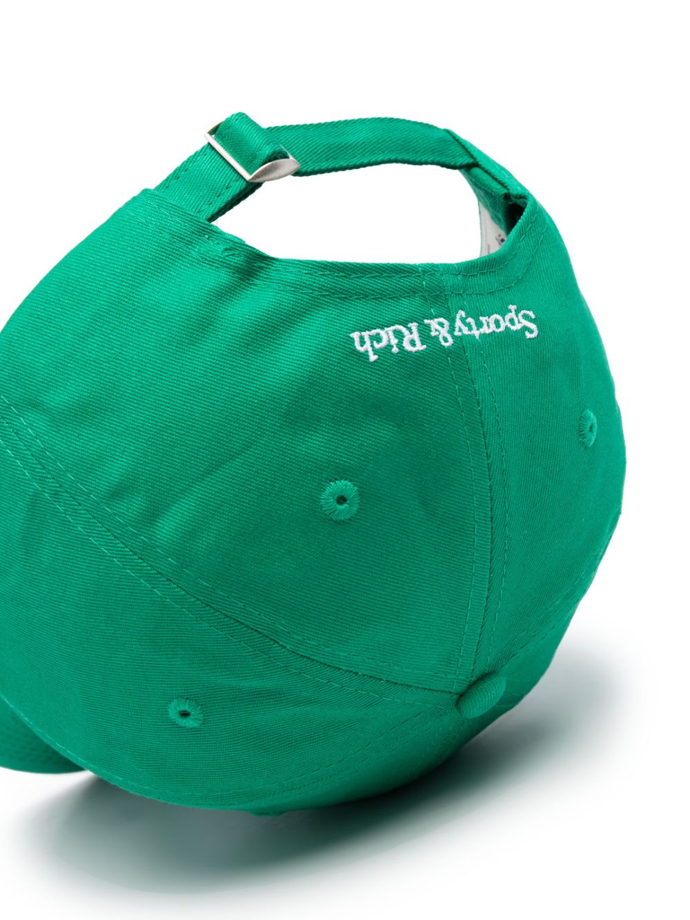 casquette en coton à motif brodé